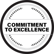Commitment to Excellence badge